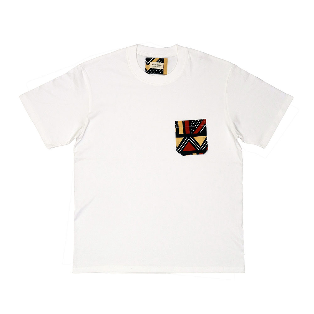 Tee Shirt Blanc Bogolan