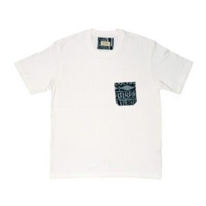 Tee Shirt Blanc Ndop Traditionnel