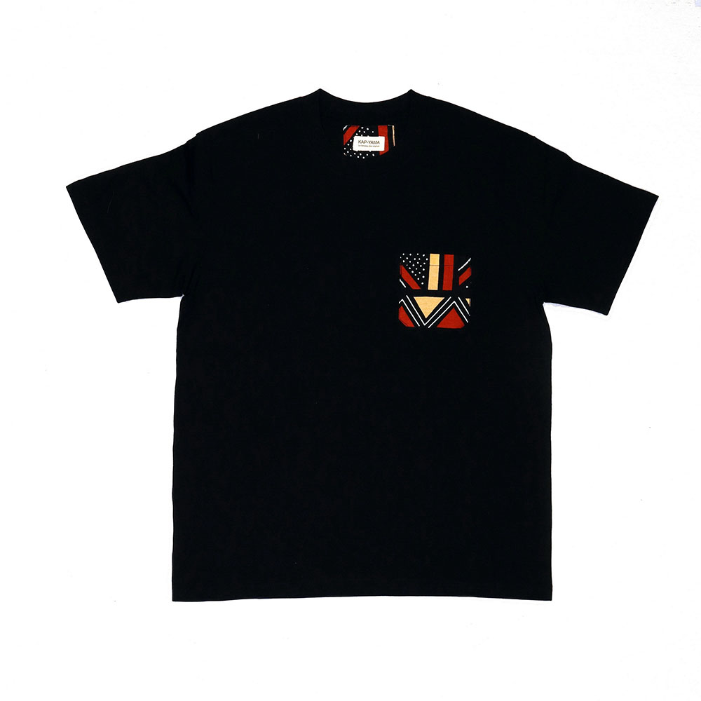 Tee Shirt Noir Bogolan