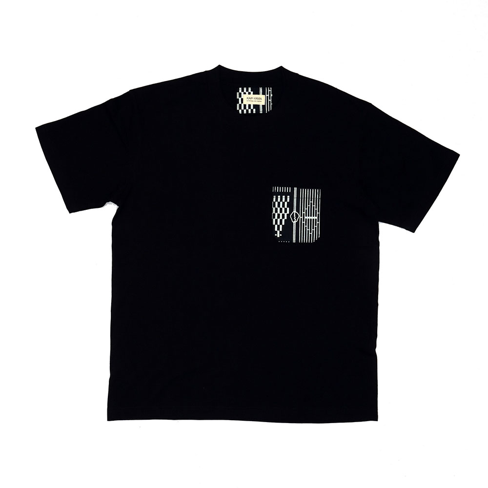 Tee Shirt Noir Cauris
