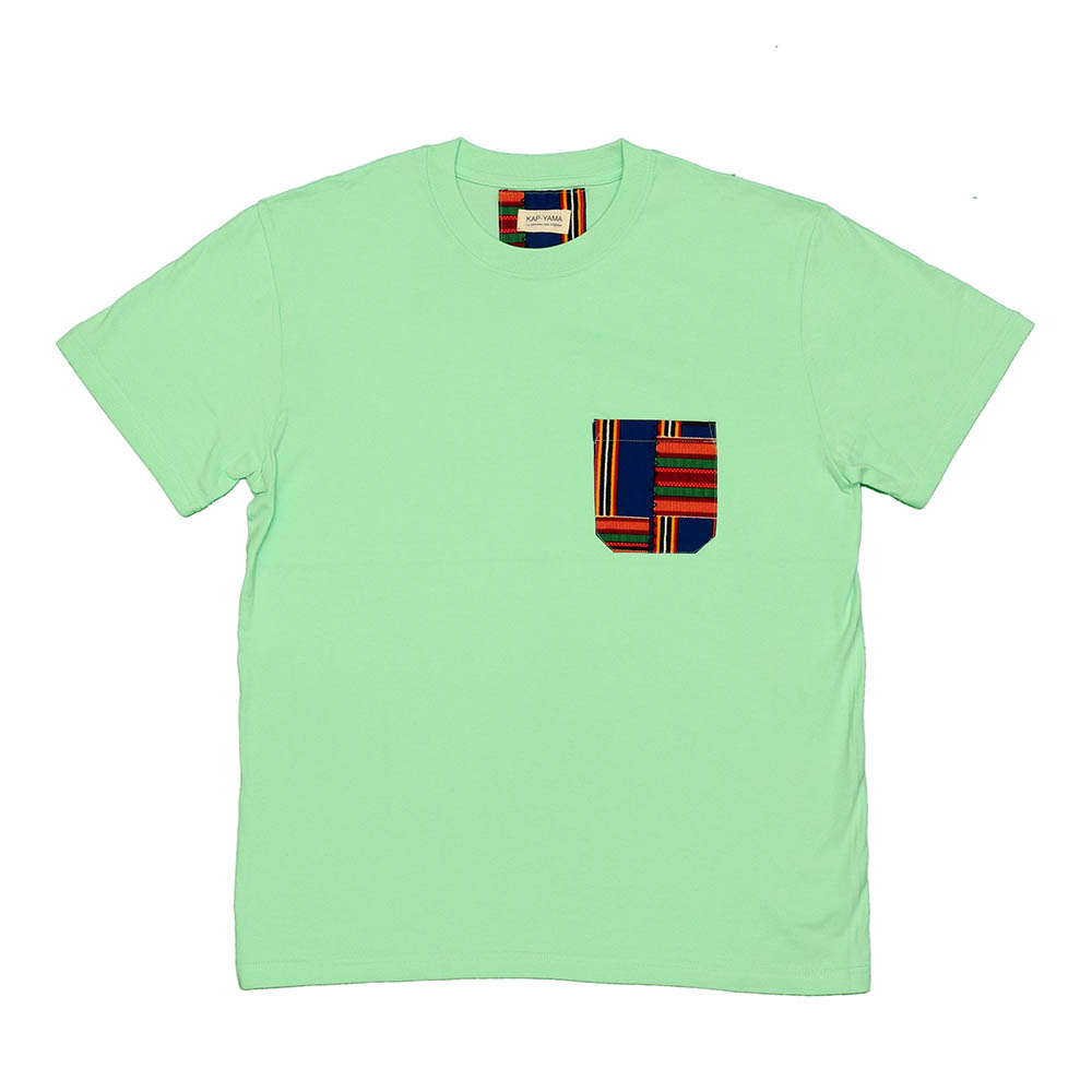 Tee Shirt Vert Fluo Kenté deux