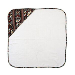 CAPE DE BAIN et GANT NDOP Motif BOGOLAN MTOTO